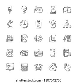 
Office Doodle Set
