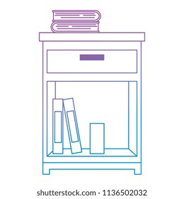 office drawer with books