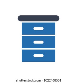  Office drawer icon