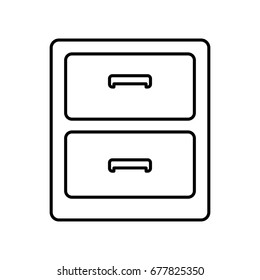 office drawers icon