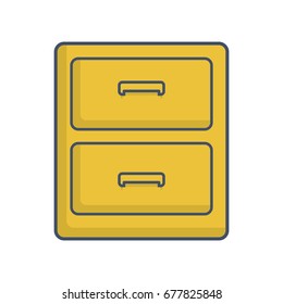 office drawers icon