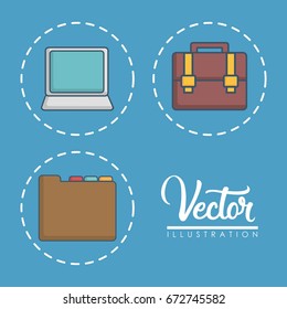 office elements related icons