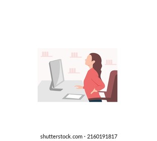 office employee icon template design logo