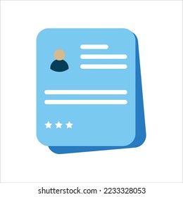 Office Employee Recruitment Concept Icon Vector