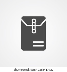 Office envelope vector icon sign symbol