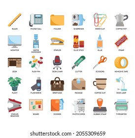 Office Equipment 2 , Thin Line and Pixel Perfect Icons