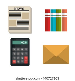 office equipment design, vector illustration eps10 graphic 