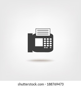 Office equipment Fax sign - Shutterstock ID 188769473