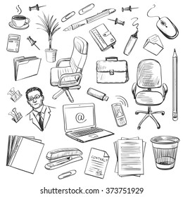Office equipment isometric. Set of vector icon. Quality design illustration, elements and concept.