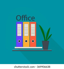 Office equipment logo