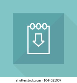Office file line icon