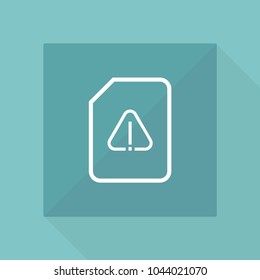 Office file line icon