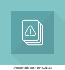 Office file line icon