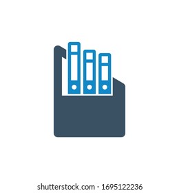 Office files icon (vector illustration)