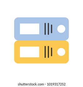 office files isolated icon