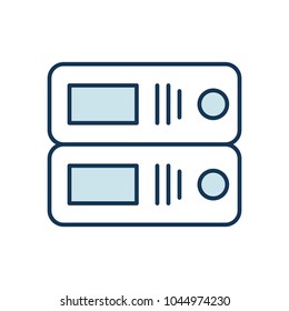 office files isolated icon