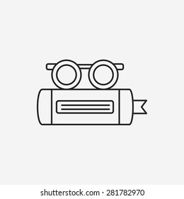 office files line icon