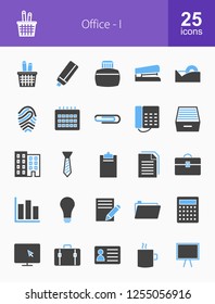Office Filled Icons