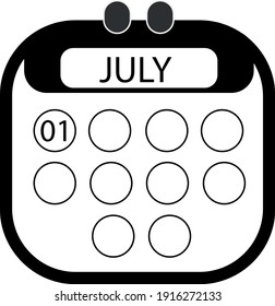 office, finance, communication, calendar date month day year icons