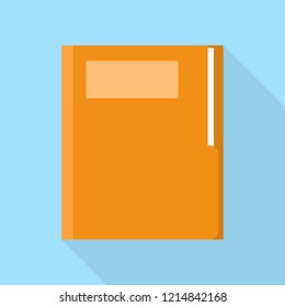 Office folder icon. Flat illustration of office folder vector icon for web design