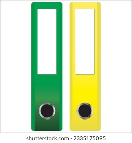 símbolo del vector de icono de carpeta de oficina