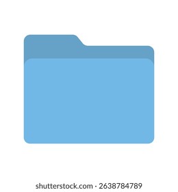 Office folder icon yellow pink blue illustration