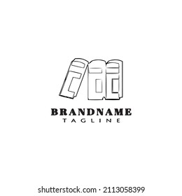 office folder logo design template icon modern vector