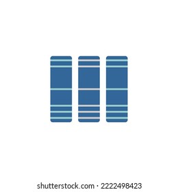 office folder stack icon, office folder stack vector sign symbol	