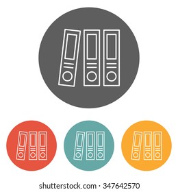 office folders icon
