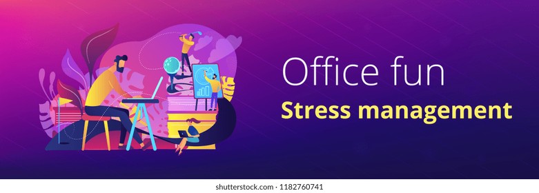 Office fun header or footer banner.