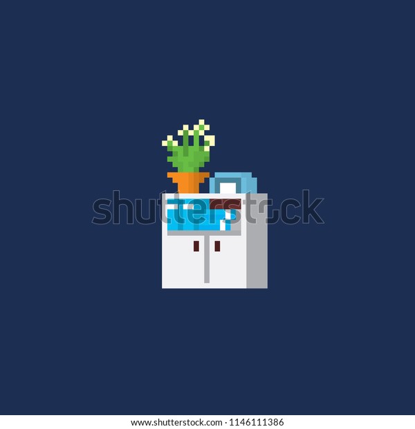 Office Furniture Equipment Office Furniture Bedside Stock Image