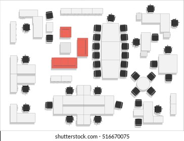 9,272 Office furniture layout Images, Stock Photos & Vectors | Shutterstock