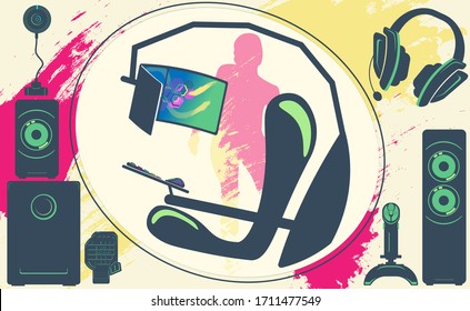 Desarrolladores de juegos de Office. Equipo de oficina