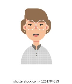 Office Girl Smiling
