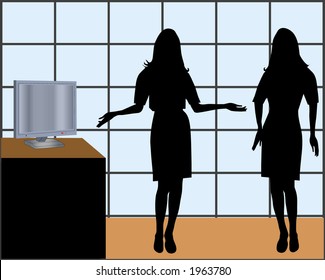 office girls