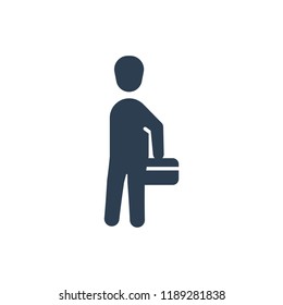 Office going icon