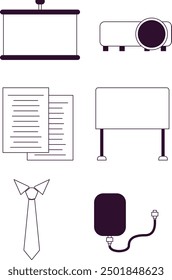 Vektorgrafik für Office-Grafikelemente