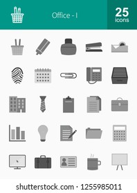 Office Grey Icons