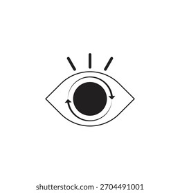 Ícones de escritório, casa, flexibilidade, colaboração, tecnologia, produtividade e comunicação. Ilustrações simples de vetor plano.