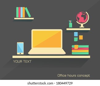 Office hours concept