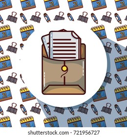 office icon element to information report