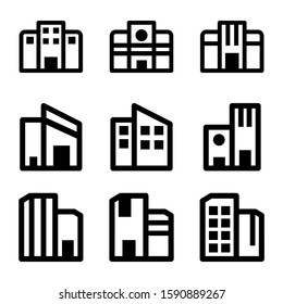 office icon isolated sign symbol vector illustration - Collection of high quality black style vector icons
