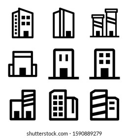 office icon isolated sign symbol vector illustration - Collection of high quality black style vector icons
