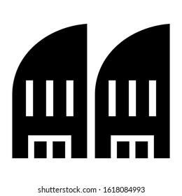 office icon isolated sign symbol vector illustration - high quality black style vector icons
