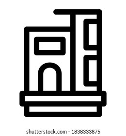 office icon or logo isolated sign symbol vector illustration - high quality black style vector icons
