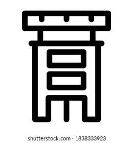 office icon or logo isolated sign symbol vector illustration - high quality black style vector icons

