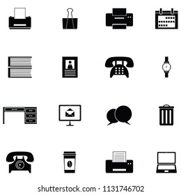 office icon set