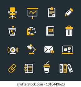 Office icon set