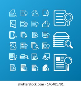 Office icon set