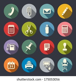 Office icon set